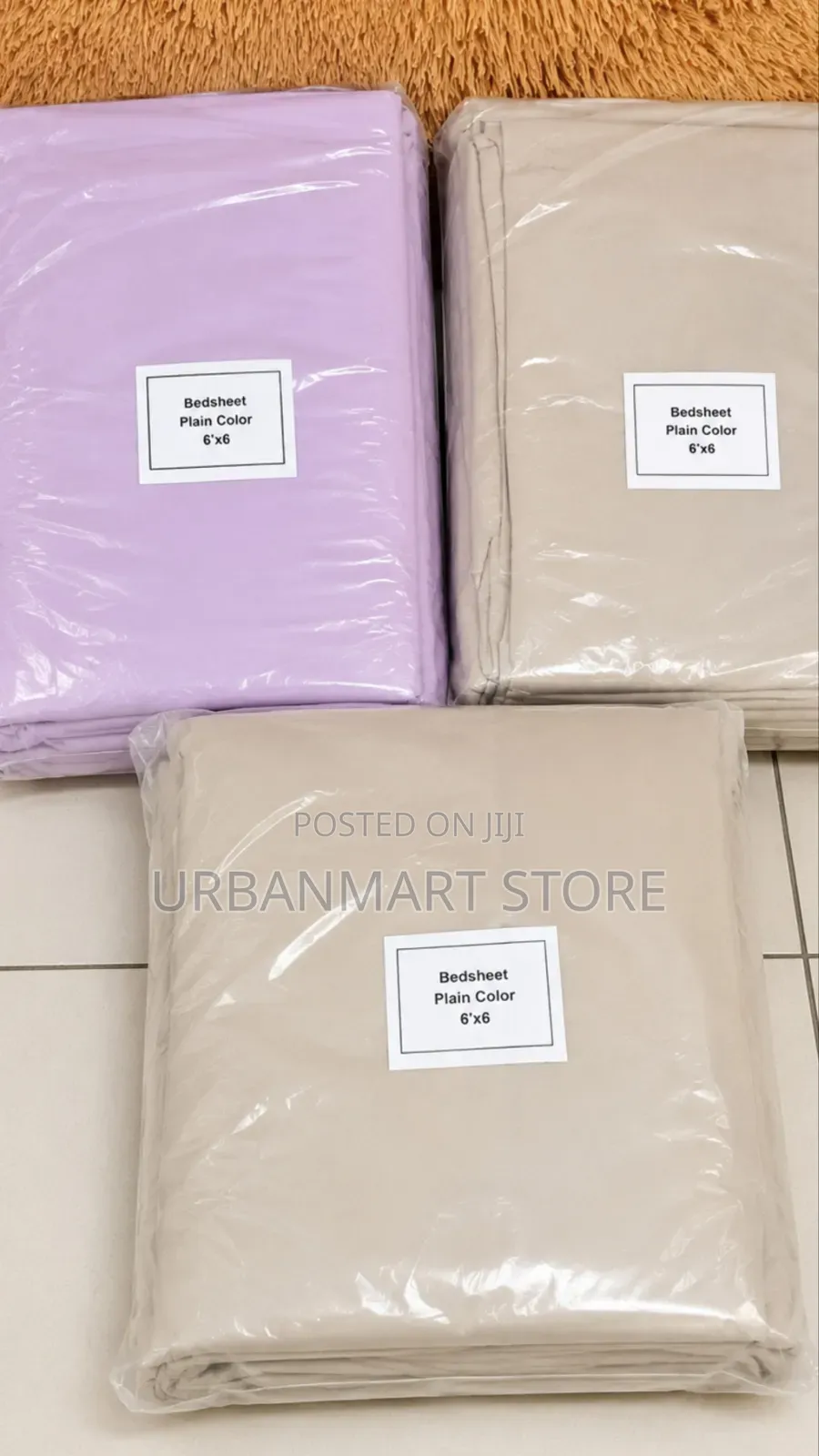 Soft Touch 6x6 Bedding Bedsheets Set – Multiple Colours