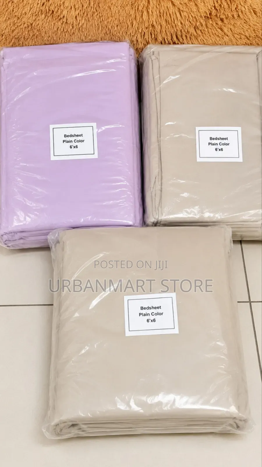 Soft Touch 6x6 Bedding Bedsheets Set – Multiple Colours