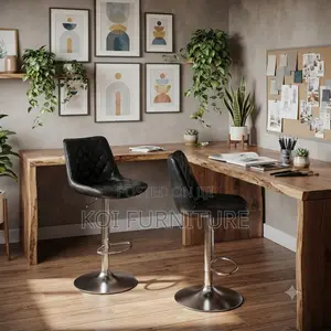 Barstools; Reclining Home Leather Barstools