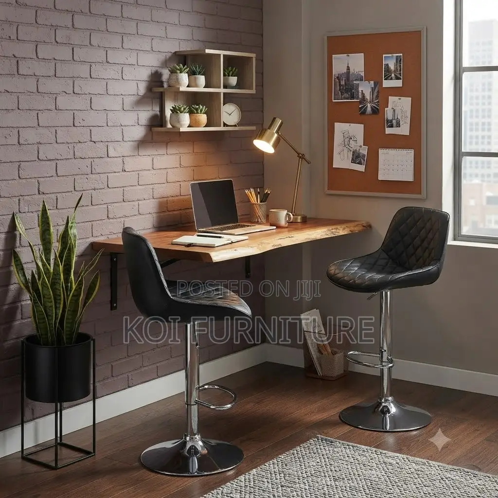 Barstools; Reclining Home Leather Barstools