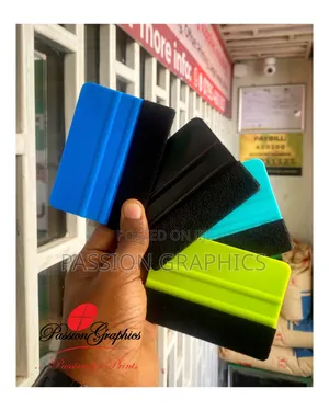 Assorted Soft-Feel Plastic Squeegees