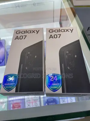 New Samsung Galaxy A07 4G 128 GB Black