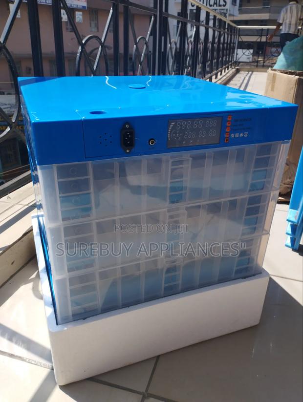 256 Capacity Automatic Chicken Egg Incubator Digital Display