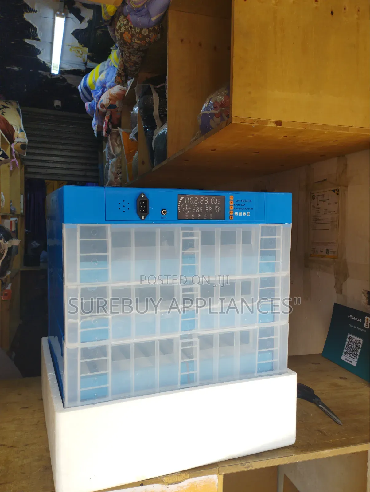 192 Eggs Fully Automatic Digital Poultry Egg Incubator