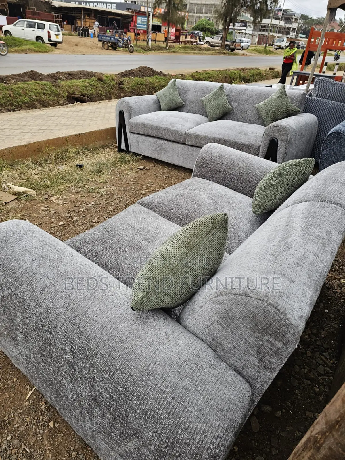 5-Seater L Seat 3+2 Sofa