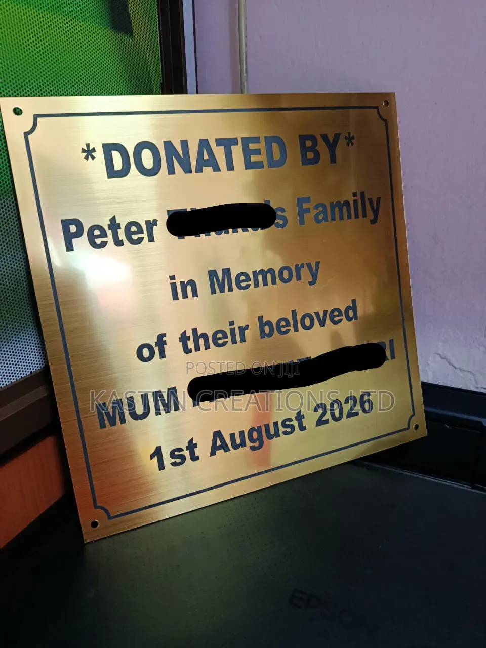 Plaques, Signs and Signages