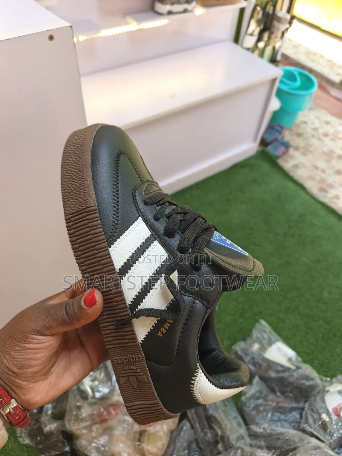 Black Samba Double Sole