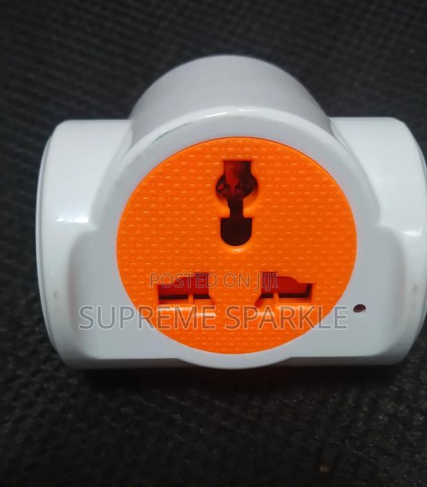 3 Way Universal Plug Adapter Multi Socket UK 3 Pin Extension - thumbnail 2