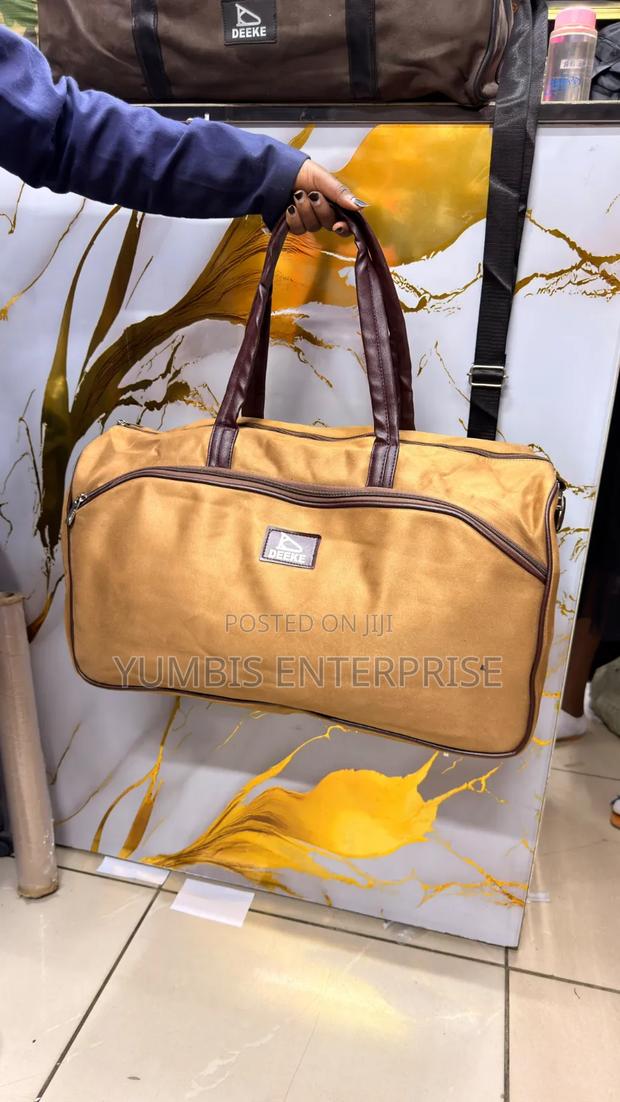 Brownish Corduroy Quality Travelling Bags at 1800 - main view
