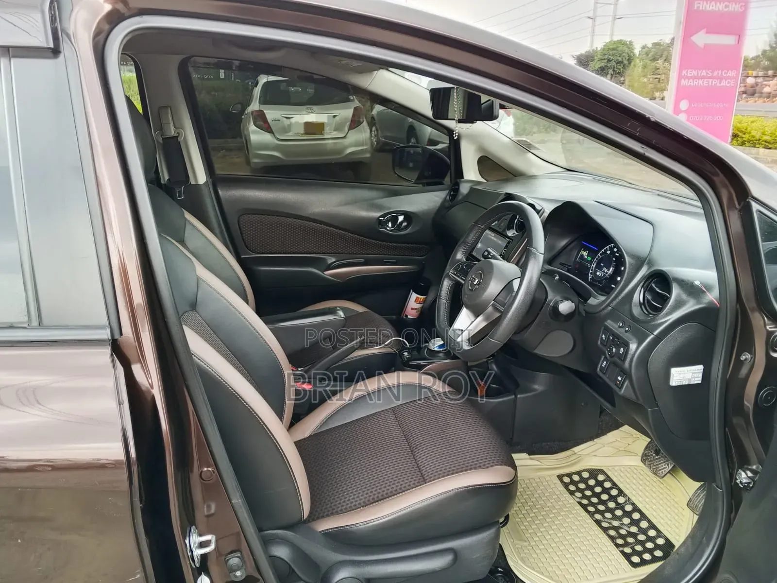 Nissan Note 2017 Brown