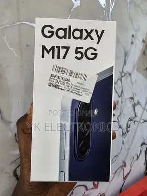 New Samsung Galaxy M17 5G 128 GB Black