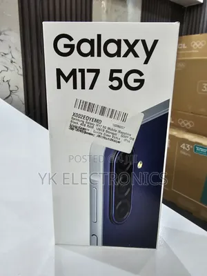 New Samsung Galaxy M17 5G 128 GB Black