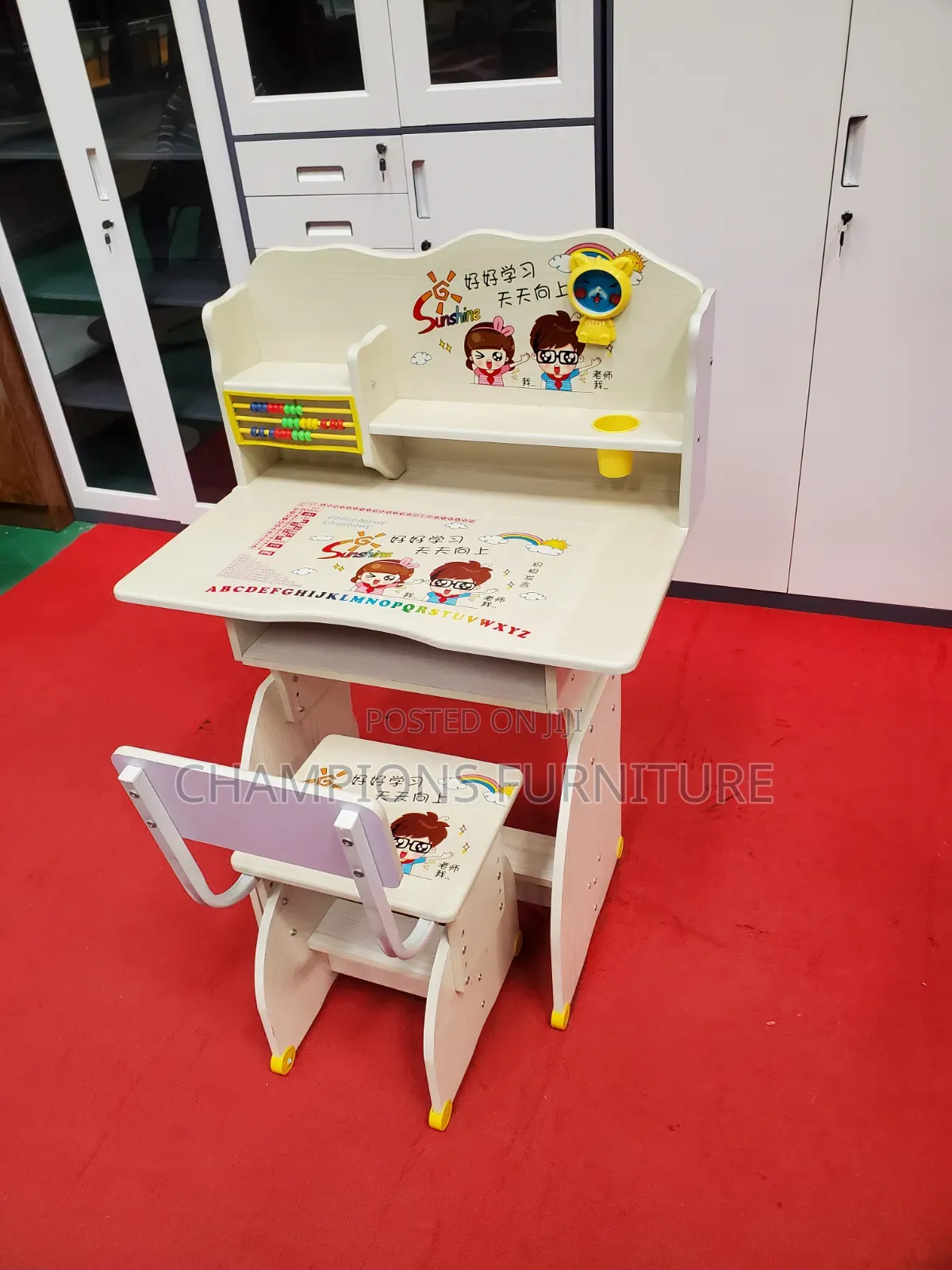Kids Educational Study Table/Chair Set
