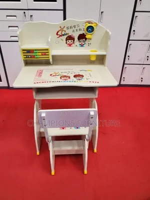 Kids Educational Study Table/Chair Set