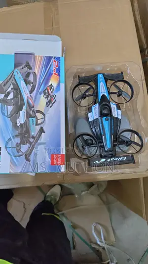 Ultimate 2-in-1 Speed Glory RC Drone Car.
