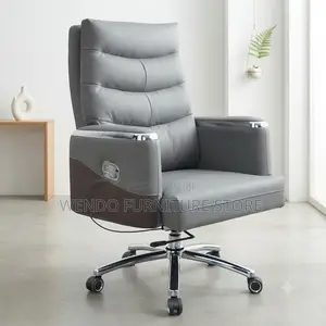 Office Chair; Executive High Backrest Footrest CEO Seats