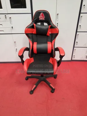 Red Ergonomic Leather Gaming Chair