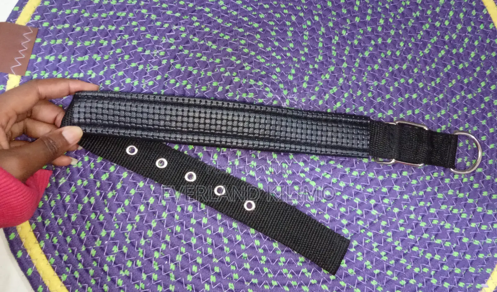 Black Collar for Medium Dogs to Small Dogs