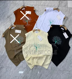 Men Printed Casual Vest-Summer Wear Vests
