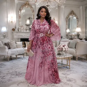 Eventful Floral Maxi Dress/Wedding Dress