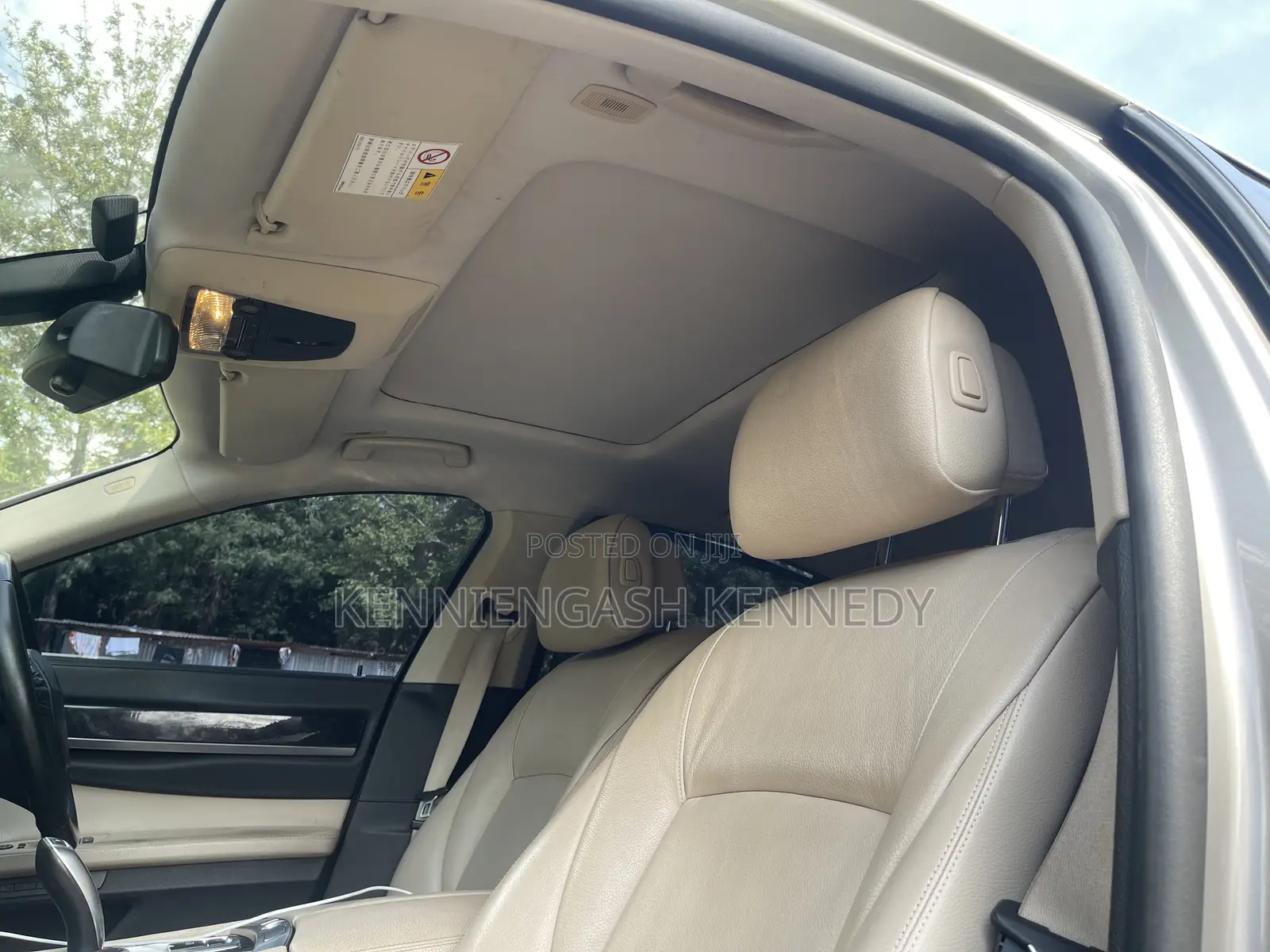 BMW 740 2011 Gray