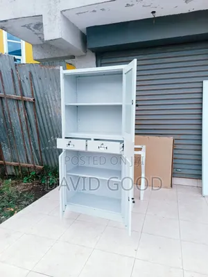 Half Glass File Cabinet