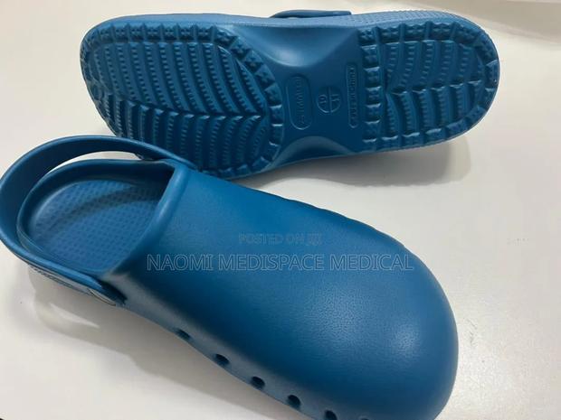 Blue Theatre Crocs
