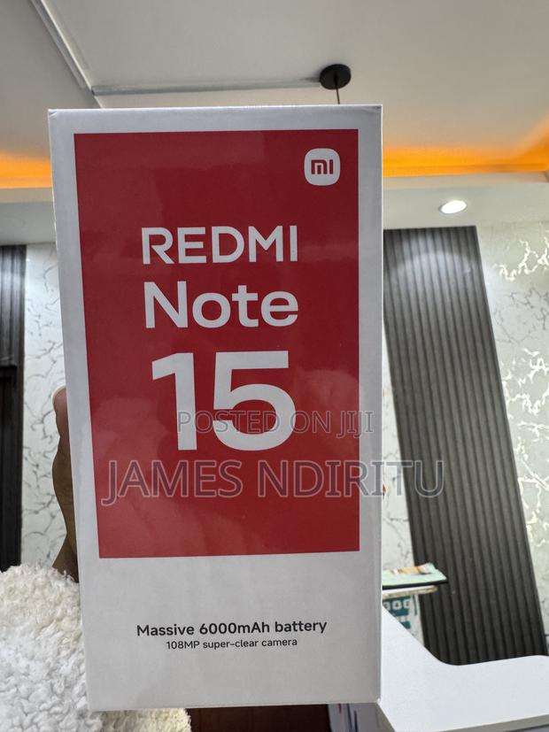 New Xiaomi Redmi Note 15 256 GB Purple