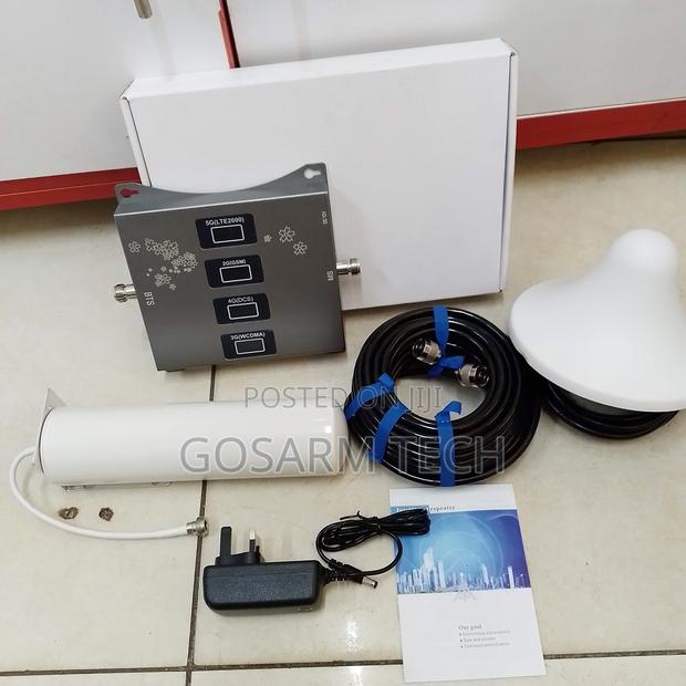 5G Four (4)Band GSM Booster 2G,3G,4G,5G, Network Booster