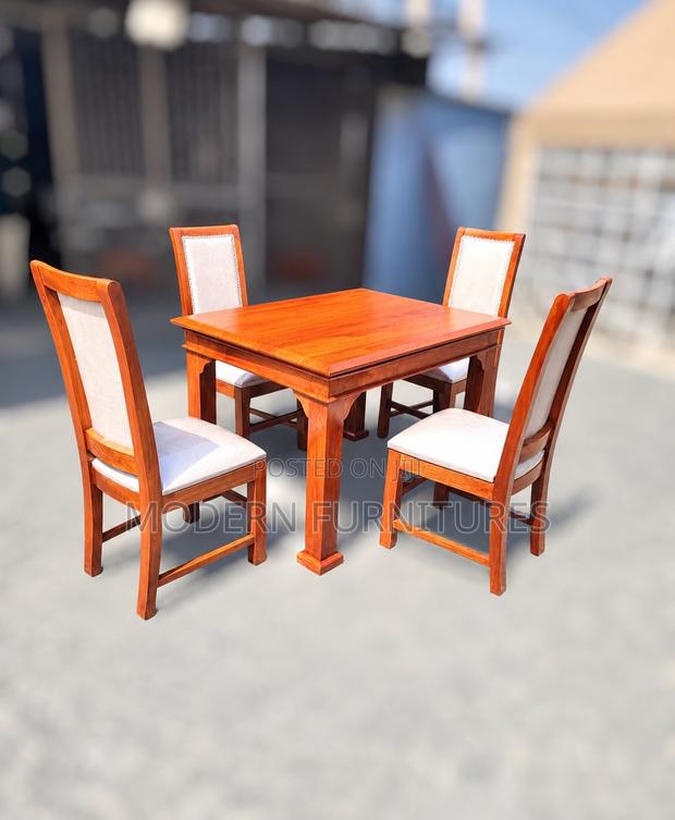 Heritage Oak Lucury 4 Seater Dining Table - main view