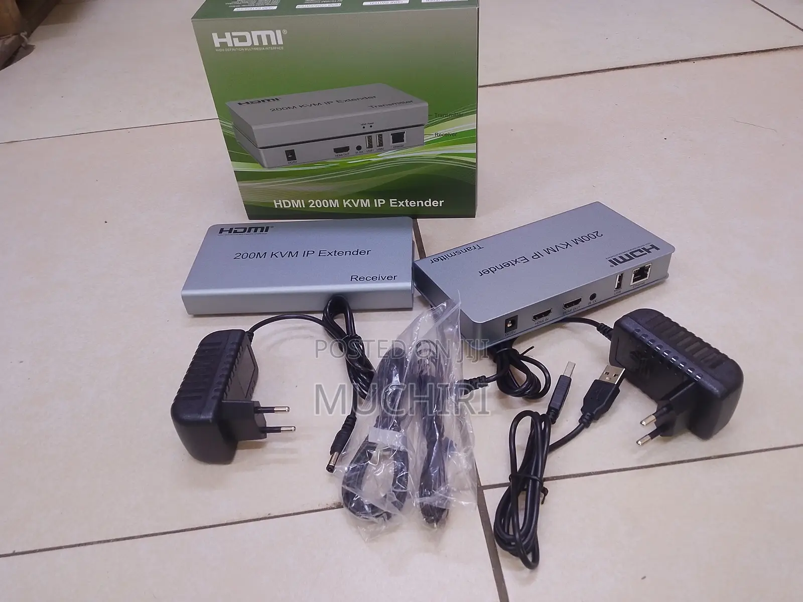 HDMI KVM IP Extender 200M Over Ethernet Cat6 Cable