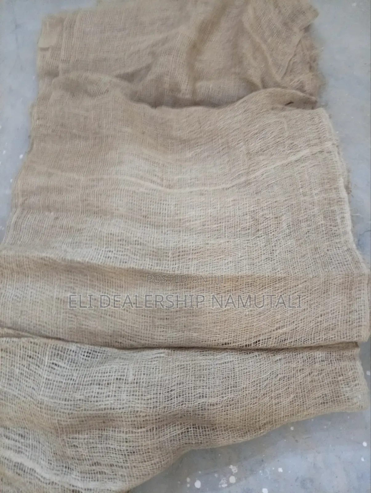 Premium Natural Hessian Fabric – Strong Jute Burlap Roll