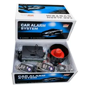 Car Alarm Security System 12V Universal Anti Theft Keyless Remote Fob