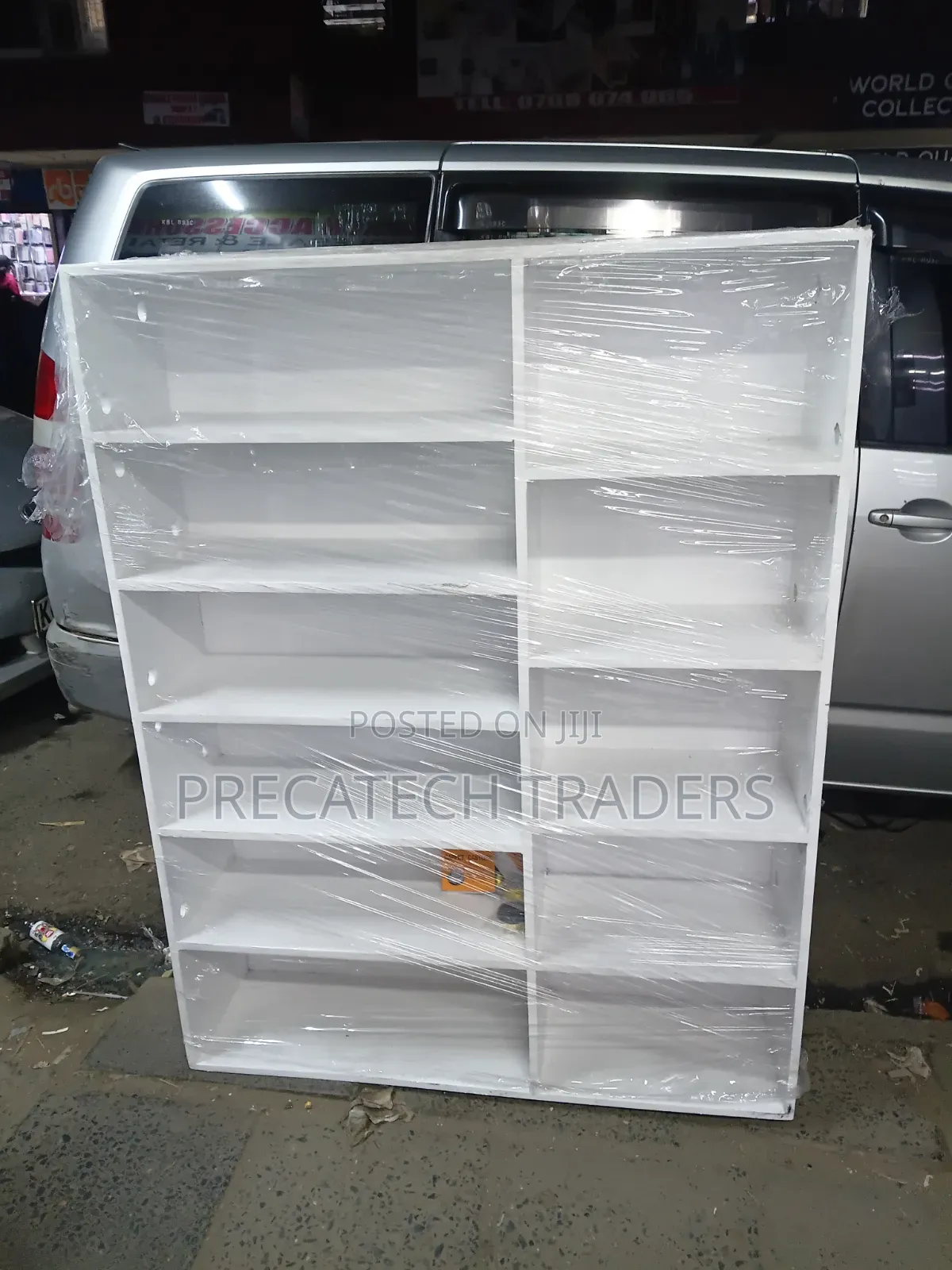 Space-Saving Wooden Shoe Rack Cabinet