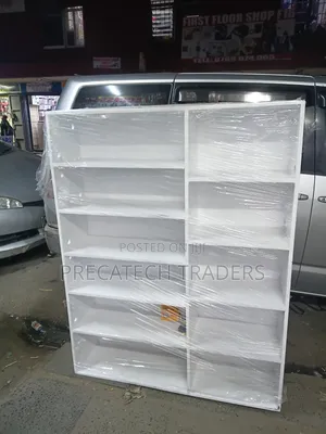 Space-Saving Wooden Shoe Rack Cabinet