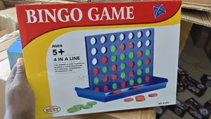 Classic 4-in-a-Line Strategy Game/ Bingo (5yrs to Adult)