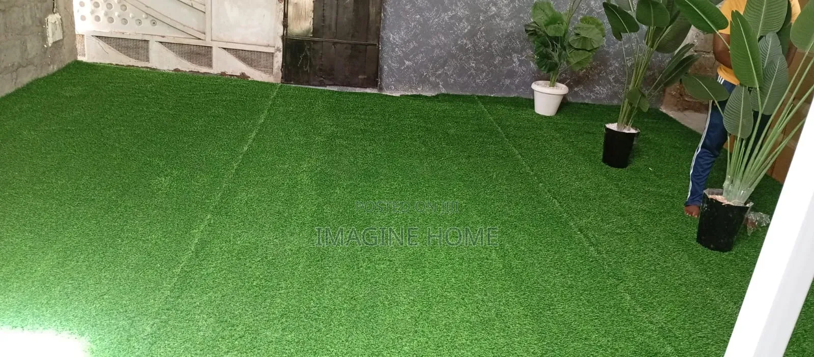 Beautiful Green Turf Grass Carpet