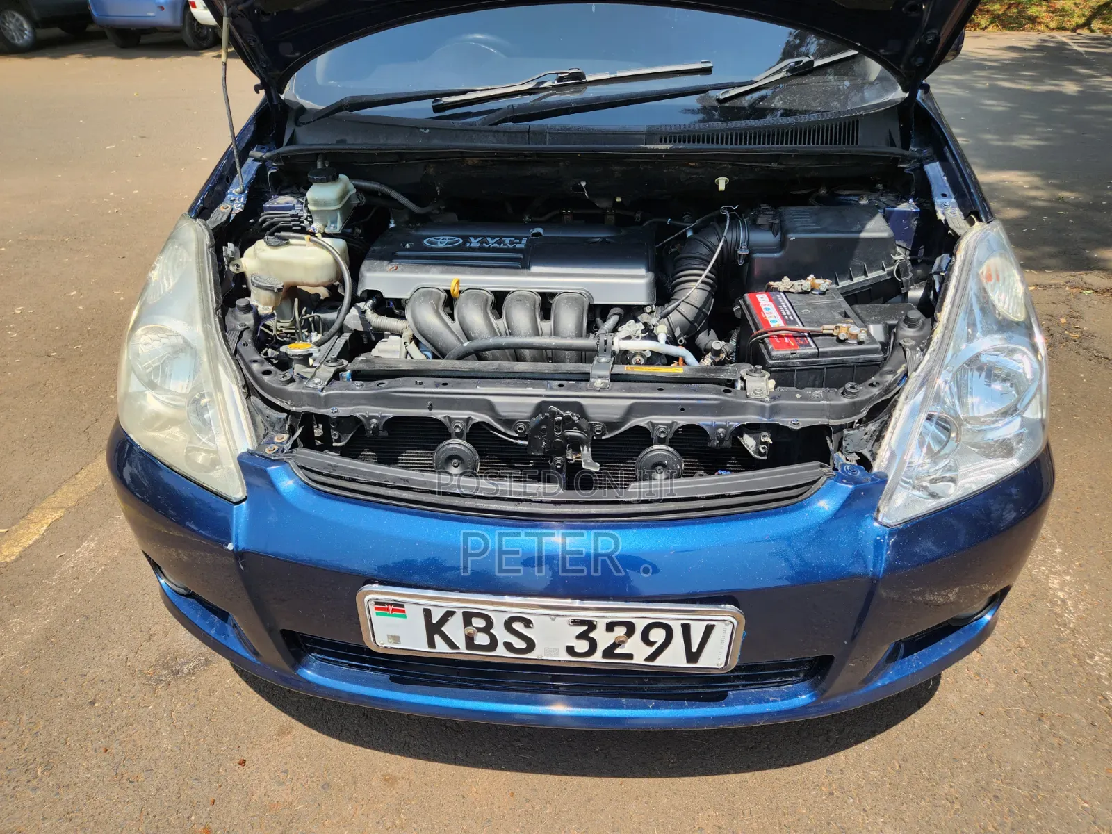 Toyota Wish 2005 Blue