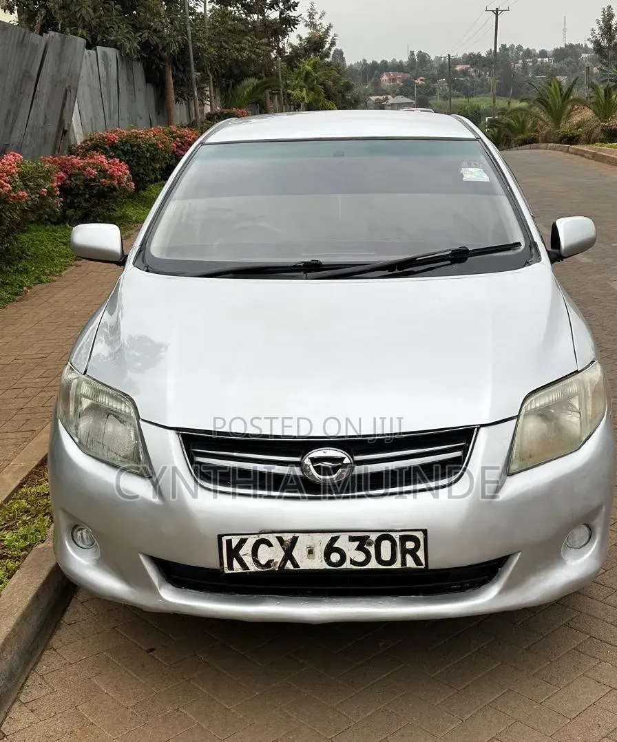 Toyota Axio 2012 Silver