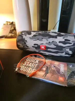 JBL Charge 4 Portable Bluetooth Speaker — Camo, With Box Cable
