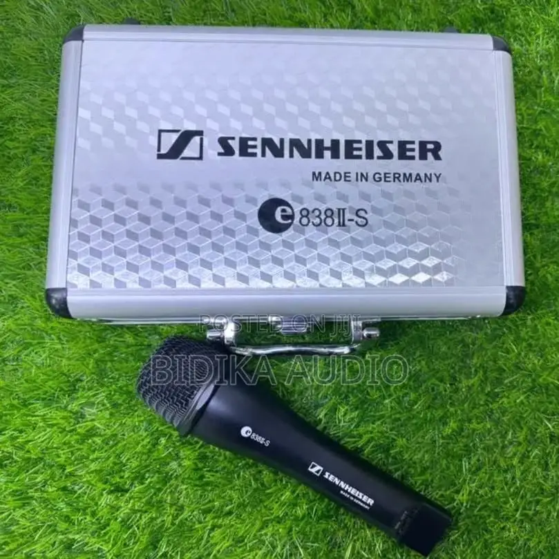 Sennheiser E838ii-S" Wireless/Wired Style Dynamic Microphone Kit