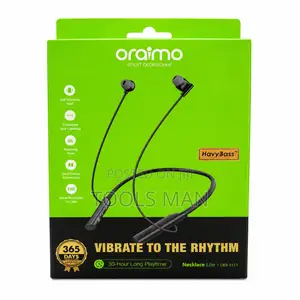 Neckband Bluetooth Headphones Oraimo Necklace Lite OEB-311 30h Playtim