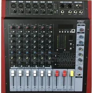 Max 6 Channel Powered Mixer