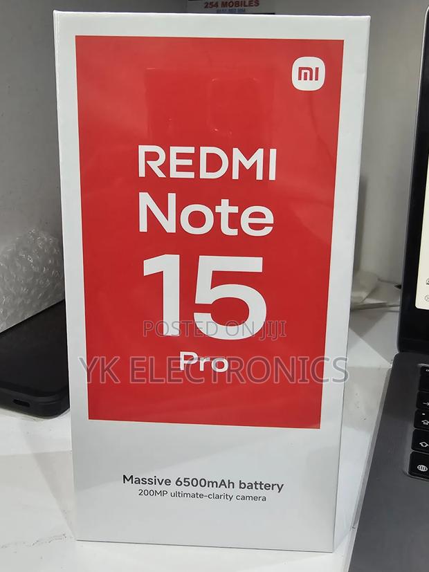 New Xiaomi Redmi Note 15 Pro 256 GB Gray - main view
