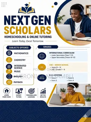 Homeschooling and Online Tutor(maths,chemistry,biology Integrated Sci)