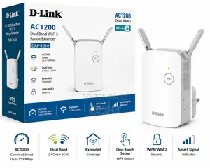 D-Link AC1200 Dual Band Wi-Fi 5 Range Extender - DAP-1610
