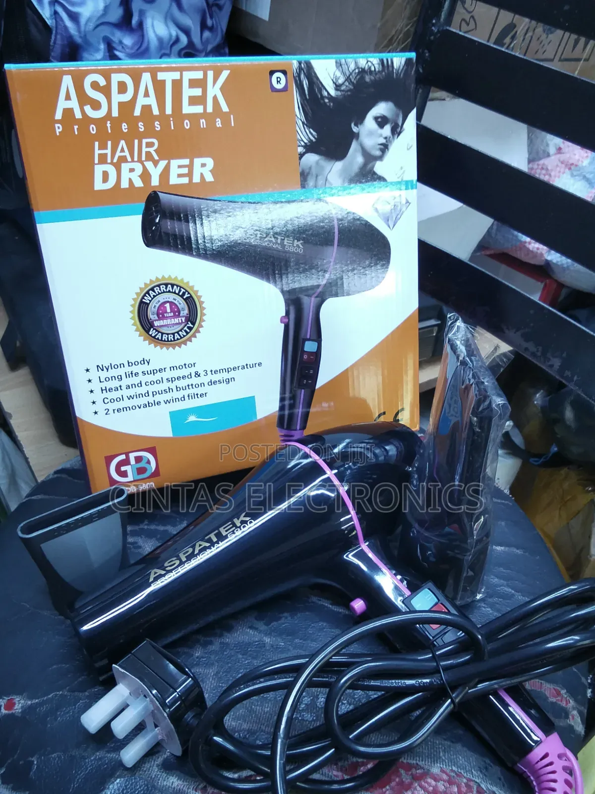 Aspatek Professional Hair Dryer