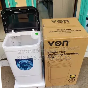 Von Single Tub 9kgs Washing Machine