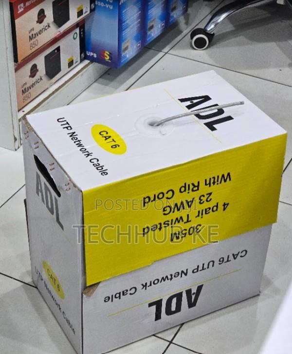 ADL CAT6 UTP Ethernet Cable 305M Indoor Network Roll - main view