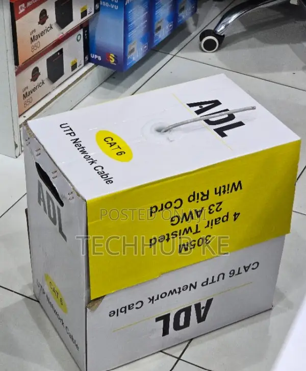 ADL CAT6 UTP Ethernet Cable 305M Indoor Network Roll